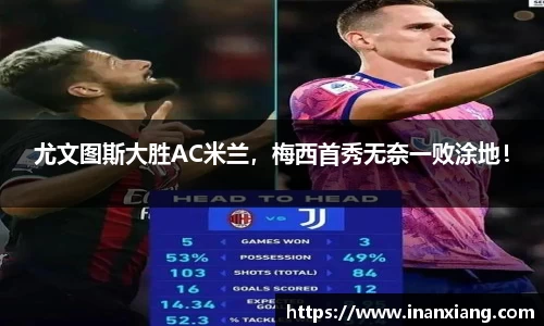 尤文图斯大胜AC米兰，梅西首秀无奈一败涂地！